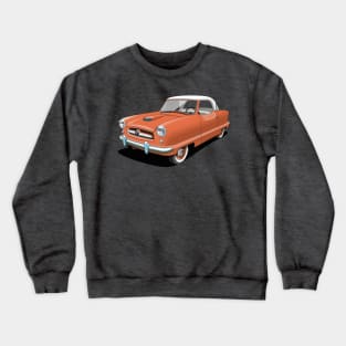 nash metropolitan in coral Crewneck Sweatshirt